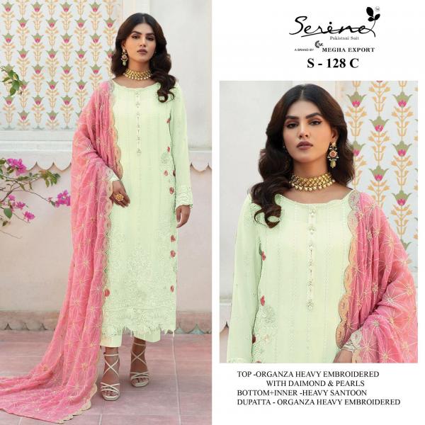 Serine S 128 A To D Party Wear Designer Pakistani Suit Collection